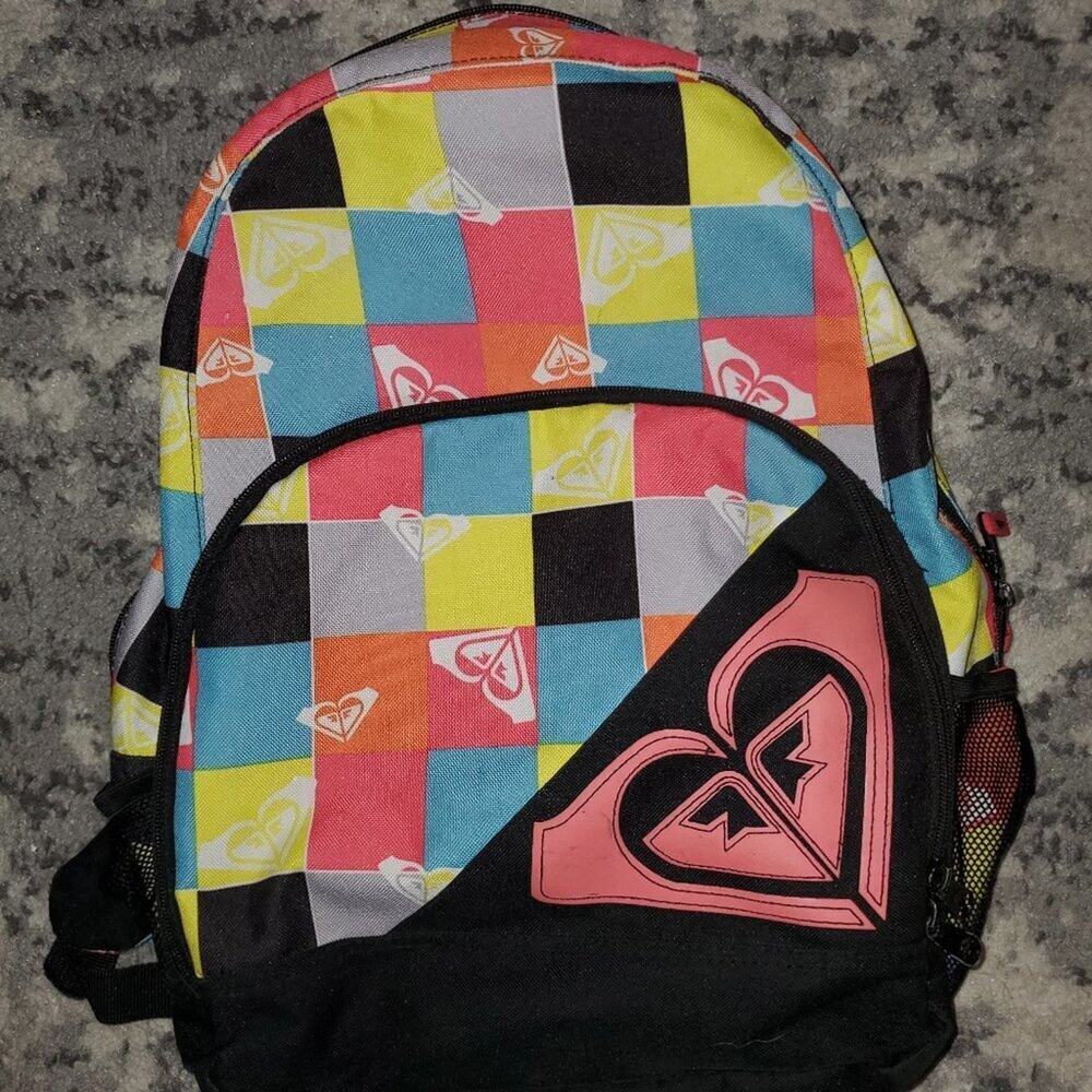 Roxy Color Blocks Backpack || EUC - Picture 2 of 6